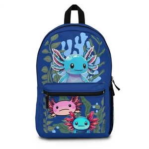 Cute Axolotl Backpack - Picture 1 of 5