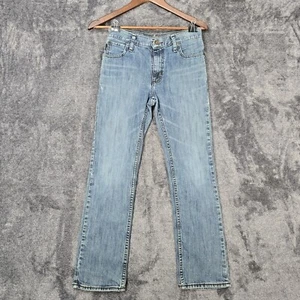 Vans Jeans Boys Size 14 Blue  Vtg Bootcut Sole Of Skate - Picture 1 of 16