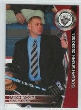 2003-04 Guelph Storm (OHL) Jason Brooks