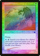 Defiant Falcon FOIL Nemesis HEAVILY PLD White Common MAGIC MTG CARD ABUGames