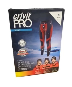 Crivit Pro Damen Seamless Ski Funktionsunterhose Lange Unterhose - Bild 1 von 1