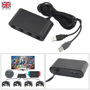 4-Port Controller Adapter für Nintendo GameCube für Switch & Wii U & PC - Bild 1 von 10