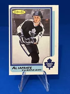 1986-87 O-Pee-Chee Al Iafrate Card #26 Toronto Maple Leafs OPC - Picture 1 of 2