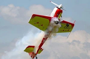 Sukhoi Su-26M Aerobatics Sports SU26 Aircraft Wood Model Replica Free Shipping - Picture 1 of 1