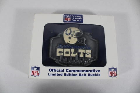 NFL Official Commemorative Belt Buckle Indianapolis Colts Siskiyou-Bergamot Cover