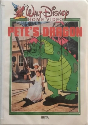 Pete’s Dragon Walt Disney Home Video (Betamax, 1977) FANTASY Rare *NOT VHS* Foto 1 de 4