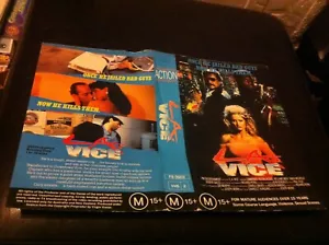 LA Vice VHS Ex-rental video tape Will Smith 1988 Virgin Cop Robbers Action HTF - Picture 1 of 3