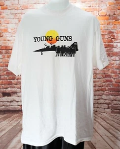 Vintage Young Guns OK Jet XL T-Shirt Polish your pistols, boys let's dance hergestellt in den USA - Bild 1 von 8