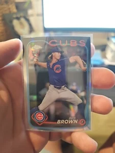 2024 Topps  Update Chrome #USC67 Ben Brown Refractor - Chicago Cubs - Picture 1 of 2