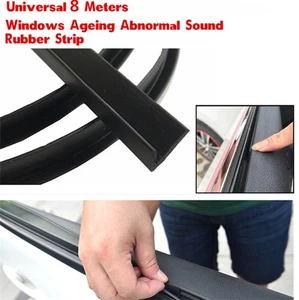 Car Window Sealant Weatherstrip V Type Car Door Glass Window Seal Strip - Picture 1 of 11