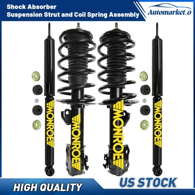 前后支柱带线圈弹簧减震器适用于 2012 - 2015 年丰田普锐斯 C 1.5L — 第 1/4 张图片