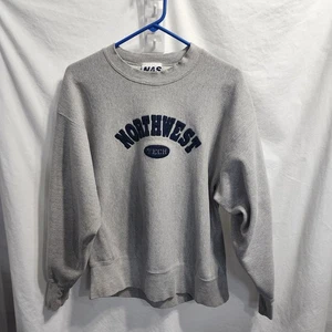 National Athletic Sportswear grau Northwest Tech schweres Sweatshirt XL - Bild 1 von 8