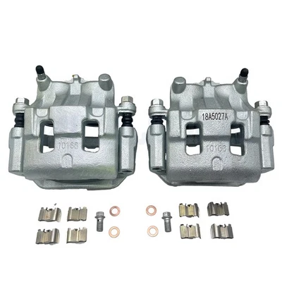 Pinza de freno delantera con soporte para Ford Edge Lincoln MKX 2007-2010 2 piezas Foto 1 de 4