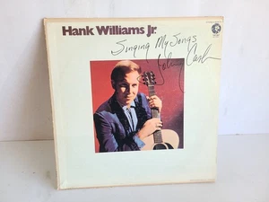 Hank Williams Jr -Singing My Songs -Vinyl Gatefold LP MGM St93349 Free Shipping - Bild 1 von 5