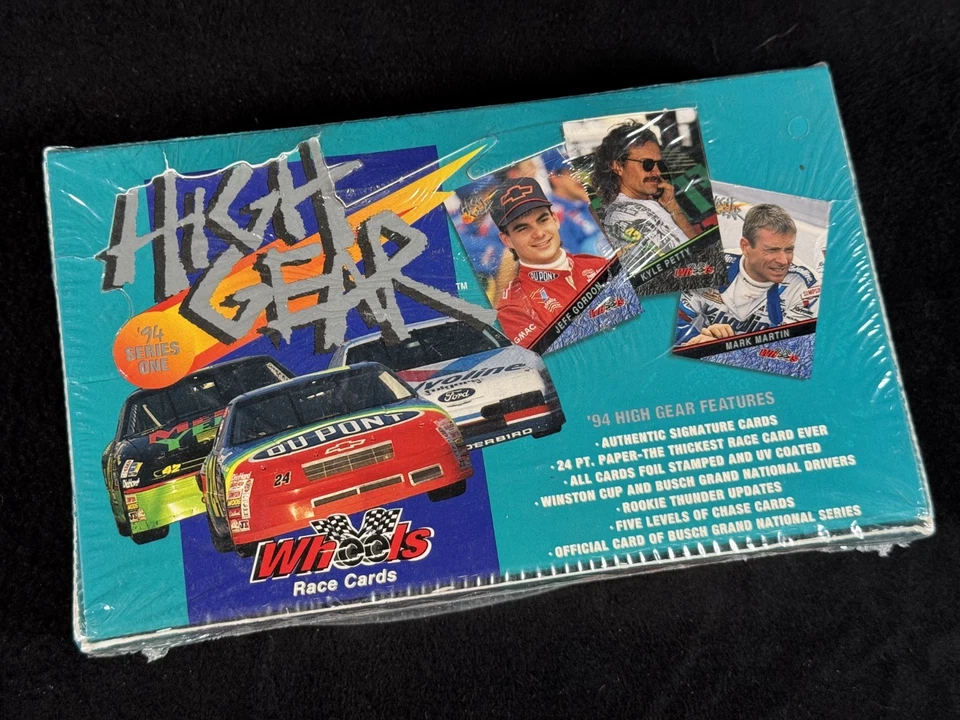 1994 Wheels High Gear Series 1 Racing Cards Box - Image 1 of 1