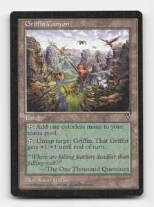 Griffin Canyon Visions # Magic the Gathering Rare - Picture 1 of 2