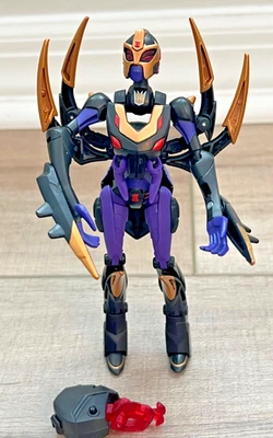 Blackarachnia Transformers Animated Deluxe 6"Class 2008 Hasbro Spider Decepticon - Image 1 of 4