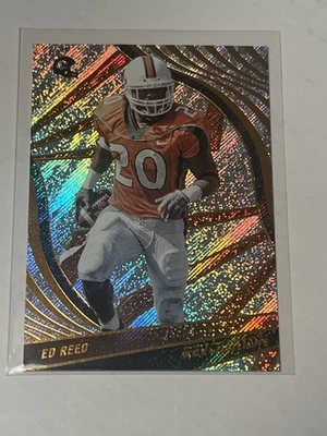 2023 Panini Chronicles Draft Picks - Revolution Ed Reed #11 Ravens Hurricanes - Image 1 of 2