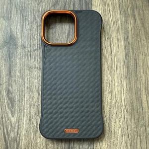 Phone Rebel FLEX Series Aramid Fiber Bumper Case For iPhone 16 Pro Max - Photo 1 sur 4