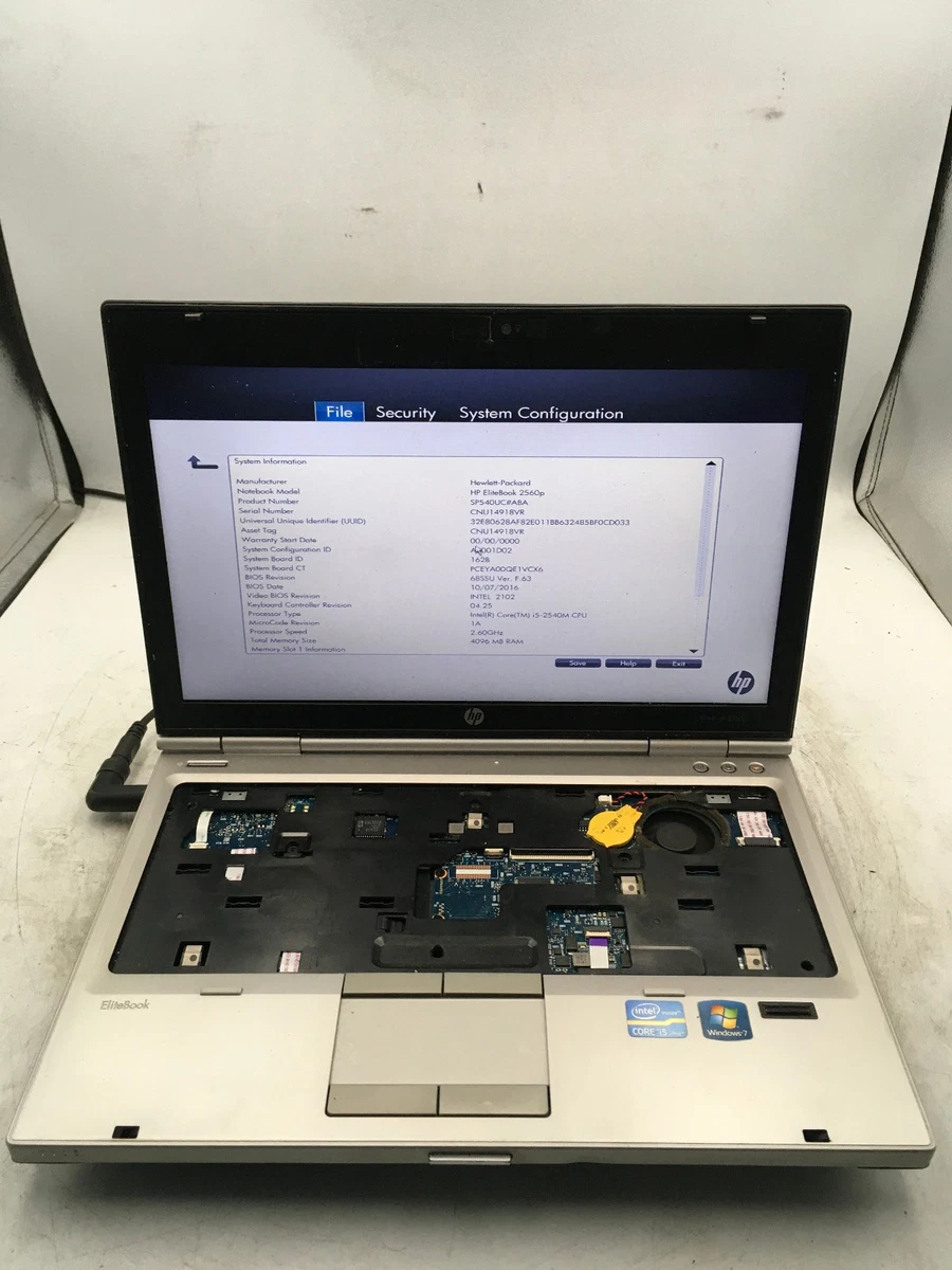HP Elitebook 2560P PC Laptops & Netbooks for Sale | Shop New
