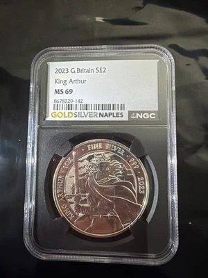 2023 Great Britain King Arthur MS69 - Image 1 of 2