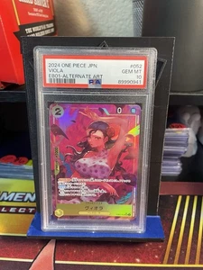 One Piece Psa 10 Viola EB01-052 Japanese Alt Art Memorial Collection  - Picture 1 of 1