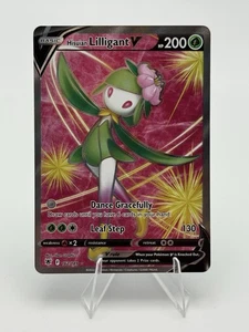 Hisuian Lilligant V (Full Art) 162/189 Swsh10: Astral Radiance Holo Pokemon - quasi nuovo - Foto 1 di 2