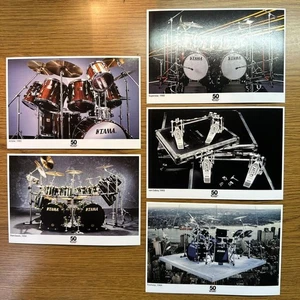 Tama 50th Anniversary Postcard Limited Edition Rare Model musical instrument Col - Bild 1 von 2