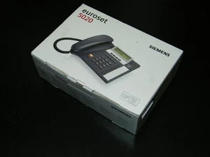 Siemens euroset 5020 Analogue Telephone Anthracite Silver Good Condition 28 - Zdjęcie 1 z 6