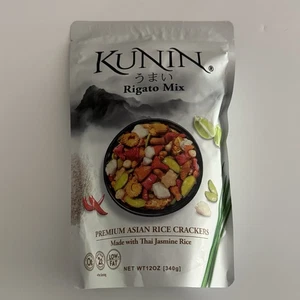 KUNIN Rigato Mix Premium Japanese Rice Crackers 12oz Exp. 12/2025 - Picture 1 of 2