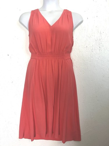 abito kate spade new york corallo viscosa vita alta busto medio 42"