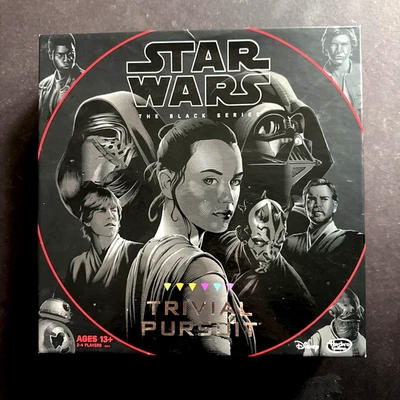 Star Wars Trivial Pursuit The Black Series (Hasbro Board Game) Open/Never Played - Image 1 of 4