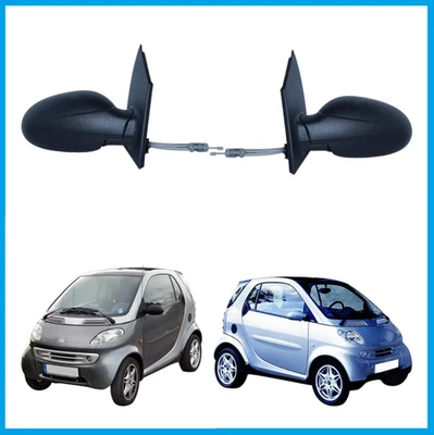 Coppia Specchi Specchietti Retrovisori SX e DX  SMART Fortwo 1998-2006 Manuale - Immagine 1 di 2