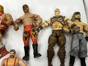 Vtg Masters of the Universe MOTU Clawful Lobster WWE Wrestlers 6" Action Figures - Picture 1 of 5