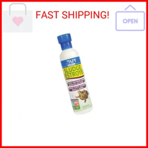 API TURTLE SLUDGE DESTROYER Aquarium Cleaner and Sludge Remover Treatment 8-Ounc - Picture 1 of 2