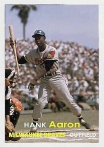 HANK AARON 57 ACEO ART CARD ### BUY 5 GET 1 FREE ### or 30% OFF 12 OR MORE