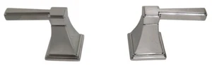Signature Hardware 446133 Lever Handles for Widespread Faucet - Polished Chrome - Picture 1 of 2