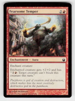 Born of the Gods #95 Fearsome Temper - Image 1 of 2