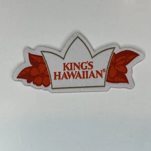 New Limited Edition KING'S HAWAIIAN Bread Patch Embroidered Sew on / Iron on 4x2 - Picture 1 of 2