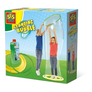 Mega burbujas para niños SES CREATIVE de pie en una burbuja, de 5 a 12 años - Imagen 1 de 5