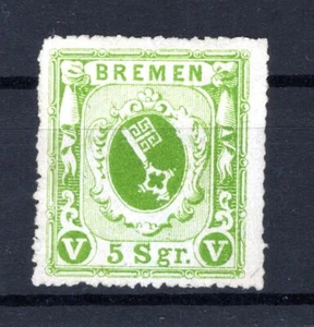 Bremen 9C Sin Goma + Verificado 800EUR (CA3856) - Imagen 1 de 2