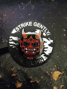 strike gently co used enamel pin oni demon - Picture 1 of 3
