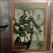 1994 Dynamic Marketing Kangaroo Heroes Dave Brown 49/55 rare vintage nrl card 