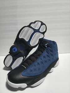 Nike Air Jordan 13 Retro Brave Blue (2022) (GS) Youth shoes 884129-400 Size 4.5Y - Picture 1 of 10
