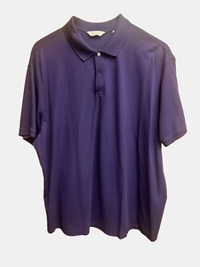 Herren Round Tree und York Gold Label 2XB Lila Kurzarm Polo - Bild 1 von 3
