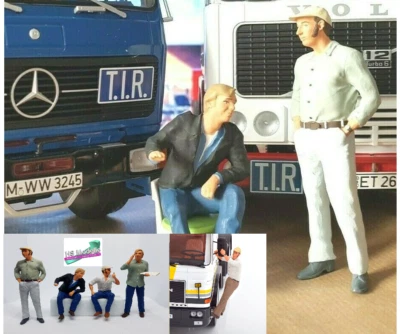 +++ Auf Achse Franz Meersdonk o. Günther Willers Road Kings Figuren 1:18 +++ - Bild 1 von 4