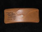 Vintage Ray-Ban Bausch & Lomb Sunglass Case Brown Lettering G-15 - No Sunglasses