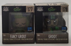 Funko Mini I Am Groot #177 and #178 Fancy Groot and Groot with Alien