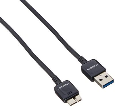 Samsung USB 3.0 Micro B Sync Transfer and Charge 1M Cable (5 Ft) Black(50 Pack) - Image 1 of 2