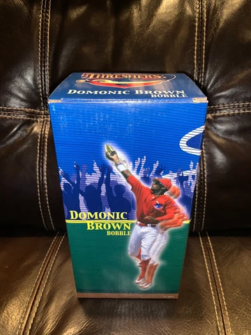 Clearwater Threshers Phillies Affiliate Domonic Brown Bobblehead Brand New Cover
